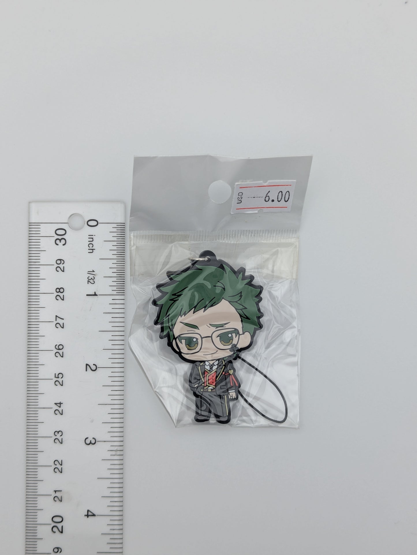 Trey Clover Twisted Wonderland Rubber Strap