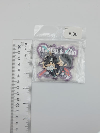 Yuta Okkotsu Maki Zenin Jujutsu Kaisen Rubber Strap