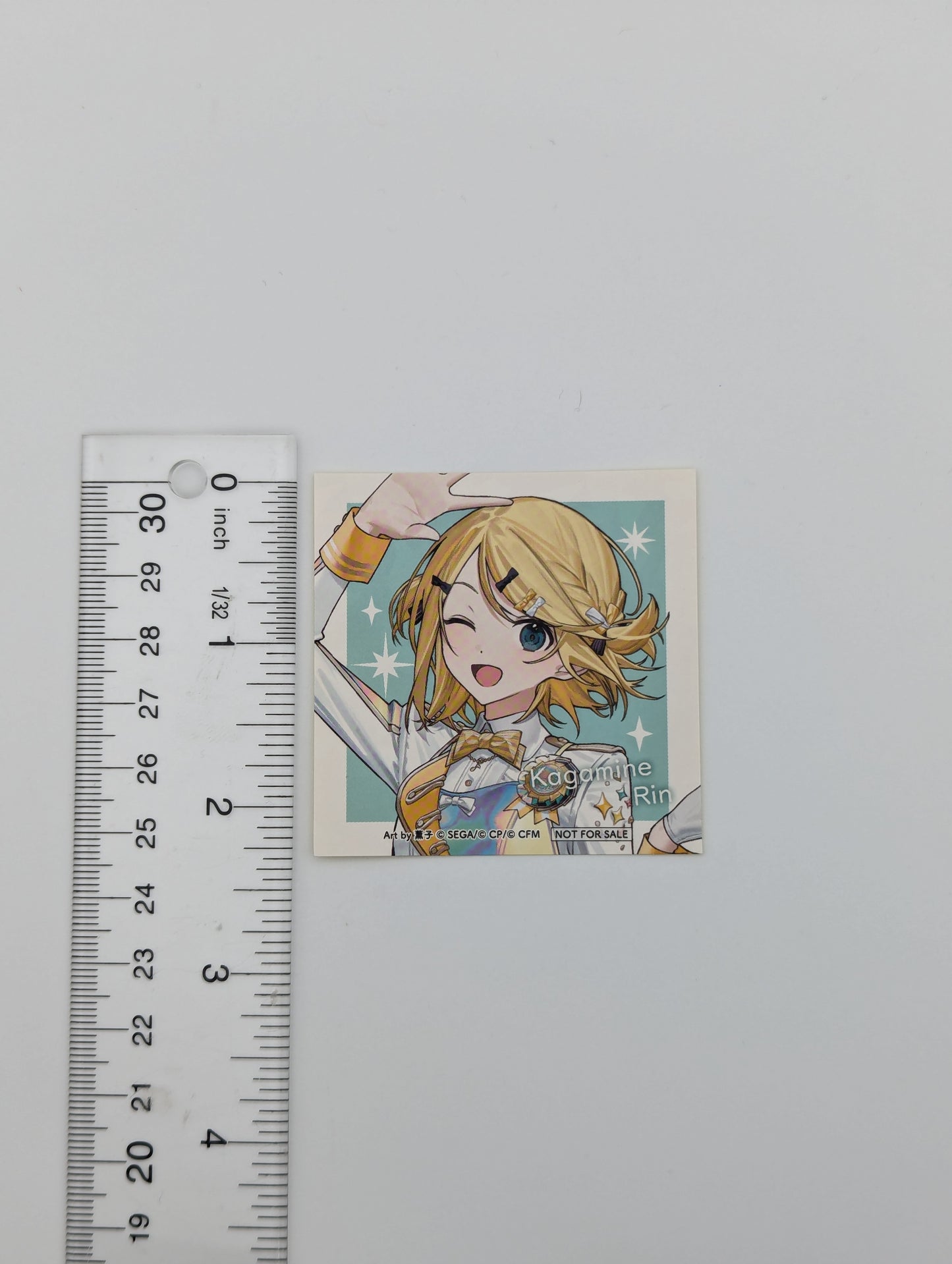 Kagamine Rin Project Sekai 5th Anniversary Thanksgiving Sticker