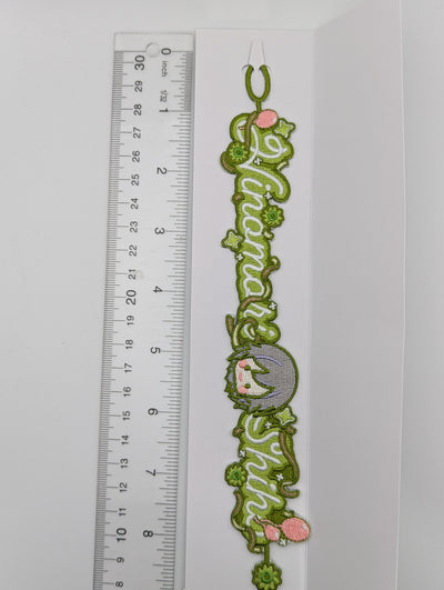 Shiho Hinomori Project Sekai 4th Anniversary Embroidered Bracelet