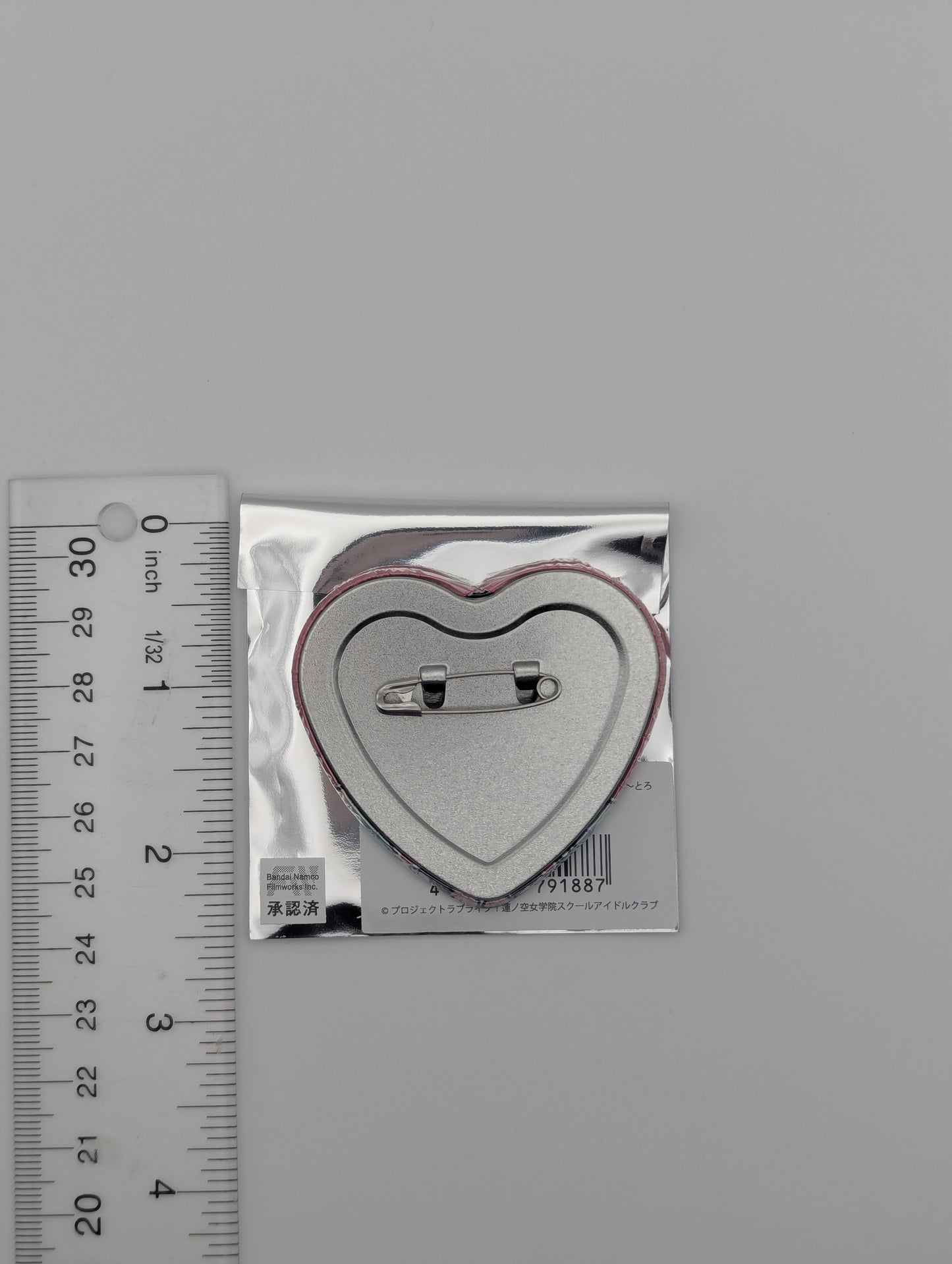 Rurino Osawa Link! Like! Love Live Hasunosora New Toro Heart Can Badge