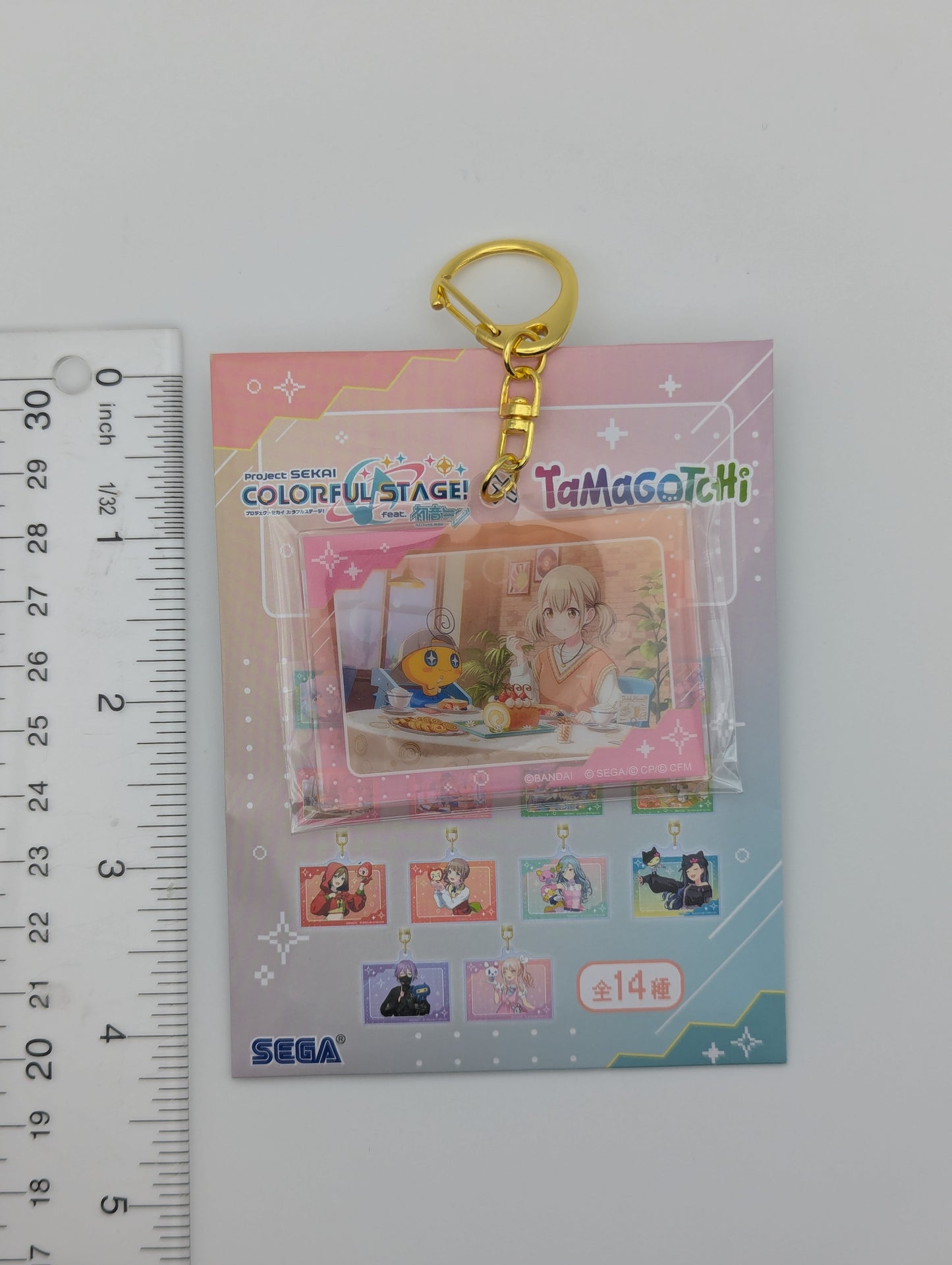 Kohane Azusawa Project Sekai x Tamagotchi Acrylic Keychain