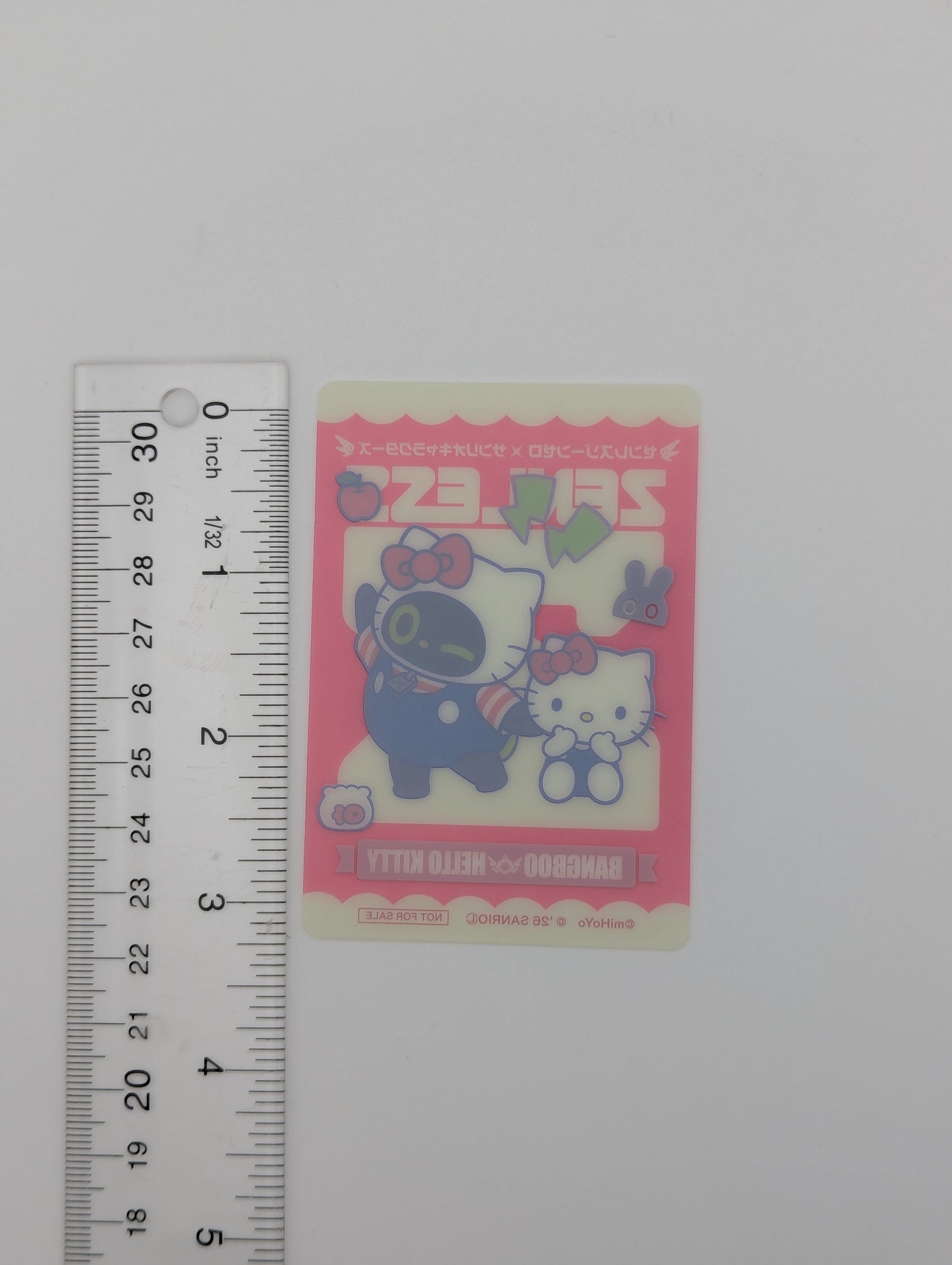 Bangboo Zenless Zone Zero x Sanrio Clear Card