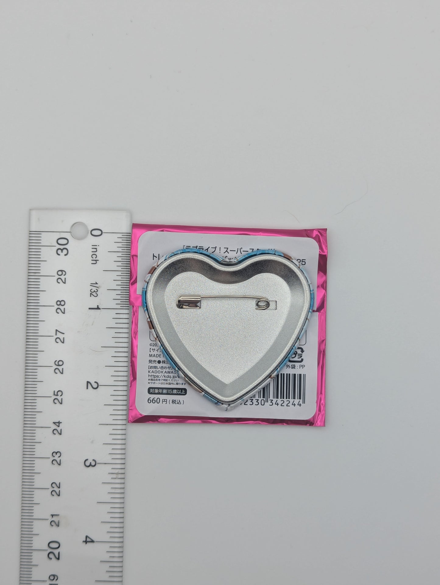 Tomari Onitsuka Love Live Valentine's ver Heart Can Badge