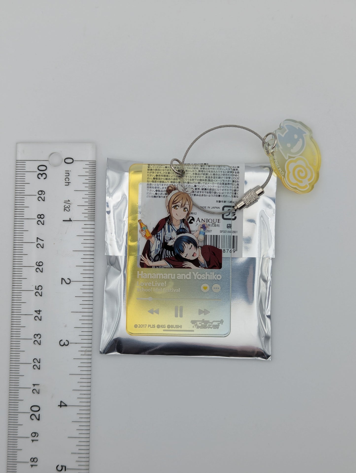 Hanamaru Kunikida & Yoshiko Tsushima Love Live Sunshine UR Pair Acrylic Keychain