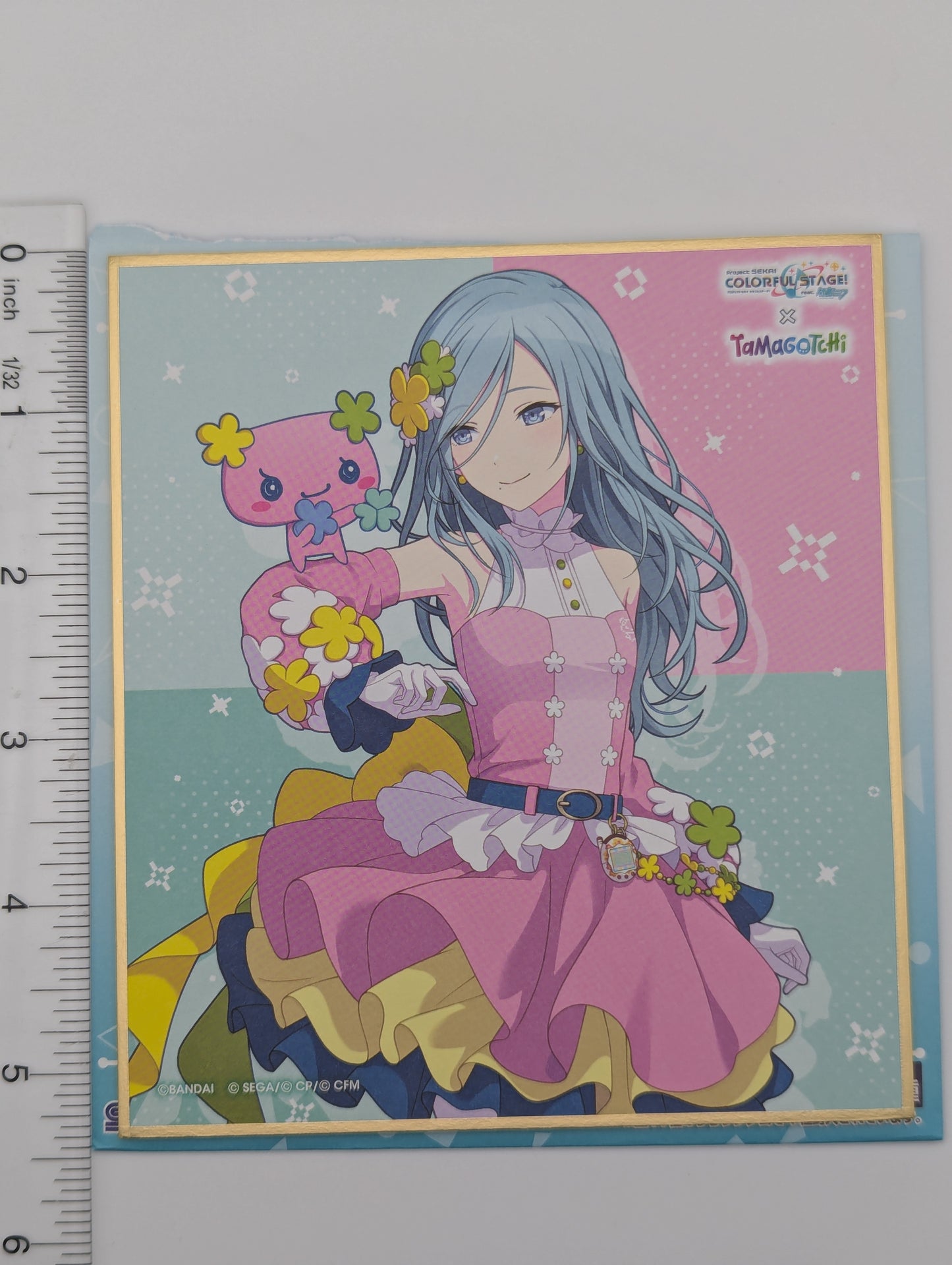 Shizuku Hinomori Project Sekai x Tamagotchi Shikishi