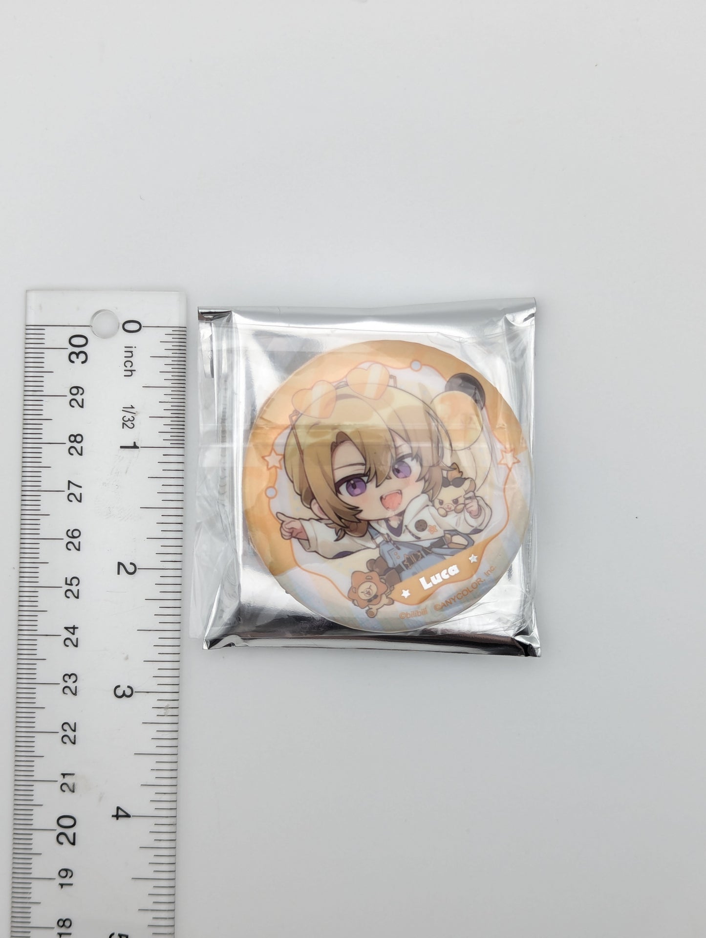 Luka Kaneshiro Nijisanji x IPSTAR Can Badge