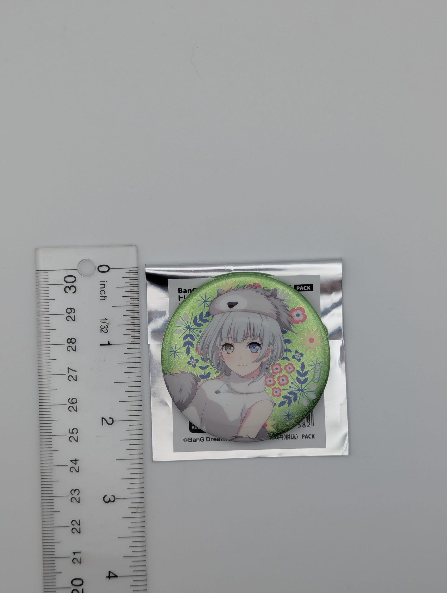 Rana Kaname Bang Dream Animal x Mofu-mofu Party Can Badge