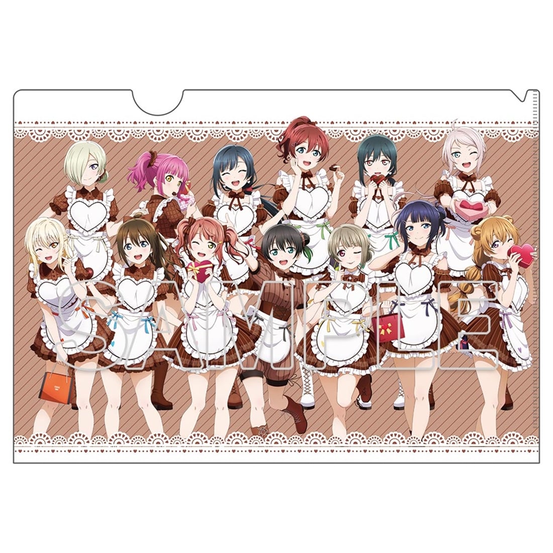 [PREORDER] Nijigasaki Love Live Valentine's POP UP Clear File