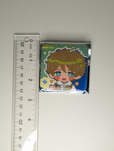 Midori Takamine Ensemble Stars Wakuwaku Trip Square Can Badge