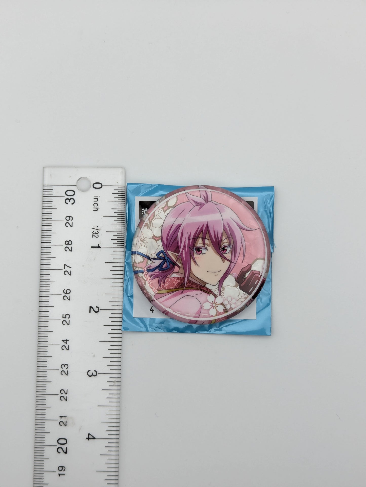 Asmodeus Alice Welcome to Demon School Iruma-kun x Hana Biyori Can Badge