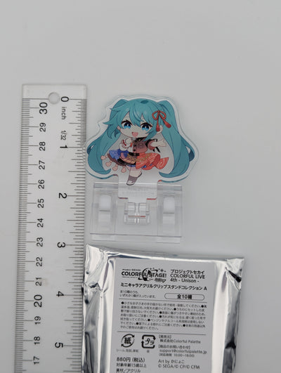 Hatsune Miku Project Sekai COLORFUL LIVE 4th -Unison- Acrylic Clip Holder