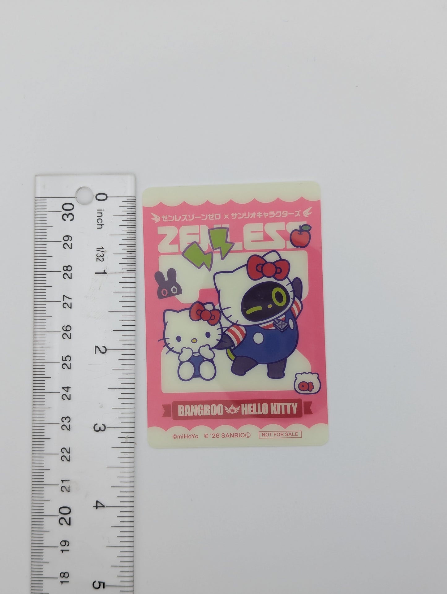 Bangboo Zenless Zone Zero x Sanrio Clear Card