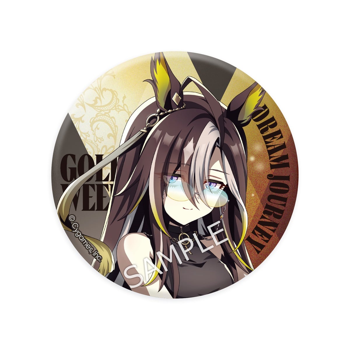 [PREORDER] Umamusume Pretty Derby Gold Week Can Badges