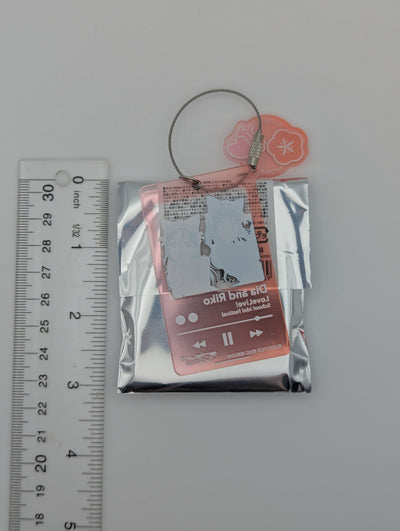 Dia Kurosawa & Riko Sakurauchi Love Live Sunshine UR Pair Acrylic Keychain