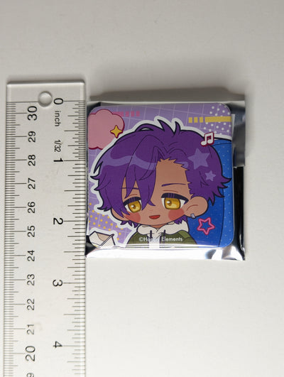 Adonis Otogari Ensemble Stars Wakuwaku Trip Square Can Badge