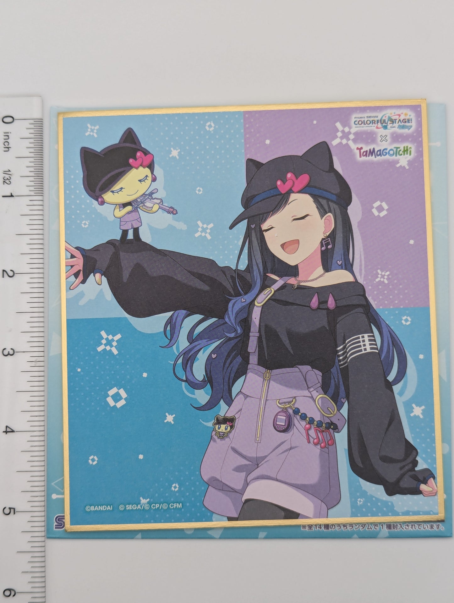 An Shiraishi Project Sekai x Tamagotchi Shikishi
