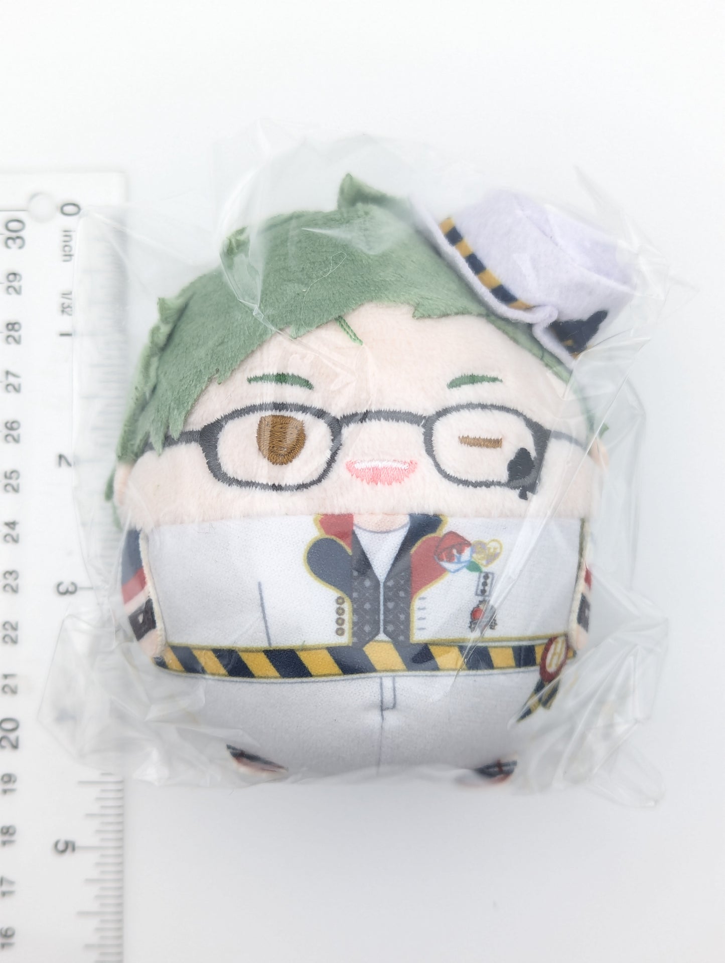 Trey Clover Twisted Wonderland Fuwa Kororin Keychain Plush