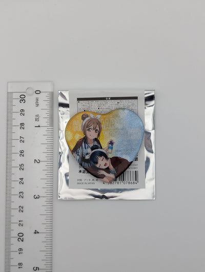 Hanamaru Kunikida & Yoshiko Tsushima Love Live Sunshine UR Pair Can Badge
