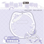 Purple Acrylic Cat Badge Holder (5.8/6.8/7.5CM)