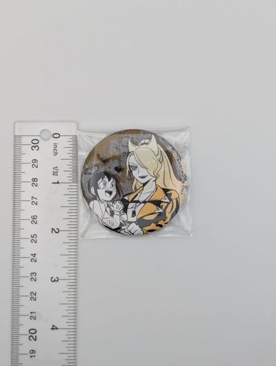 Iruma Suzuki & Ameri Azazel Welcome to Demon School Iruma-kun Mafia AU Can Badge