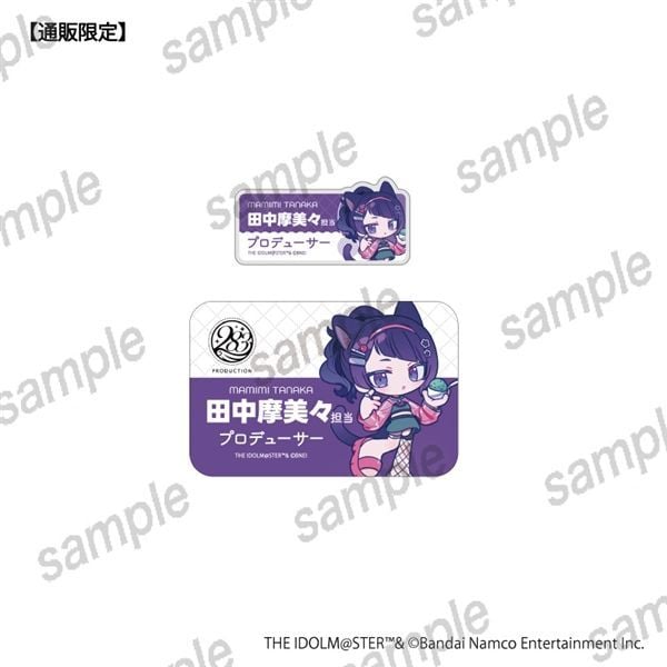 [PREORDER] Idolmaster Shiny Colors x Maneki Neko Karaoke Business-style Card & Acrylic Badge Sets