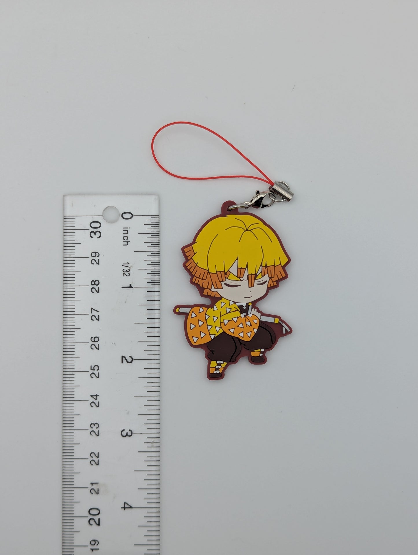 Zenitsu Agatsuma Demon Slayer Rubber Strap