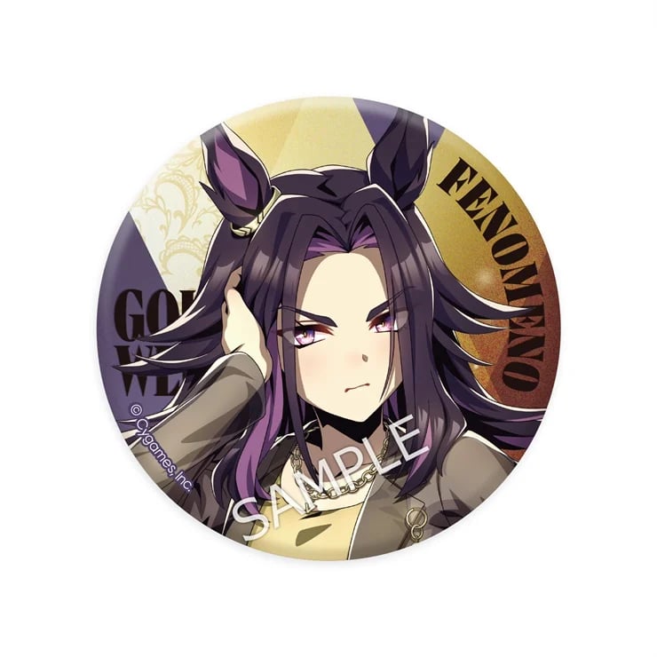 [PREORDER] Umamusume Pretty Derby Gold Week Can Badges