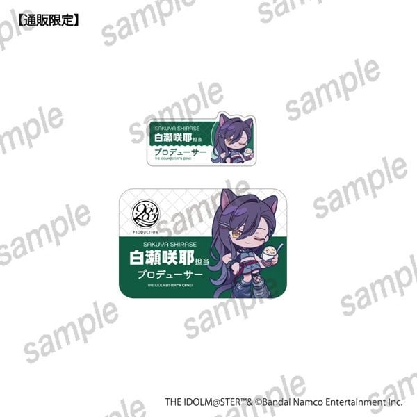 [PREORDER] Idolmaster Shiny Colors x Maneki Neko Karaoke Business-style Card & Acrylic Badge Sets