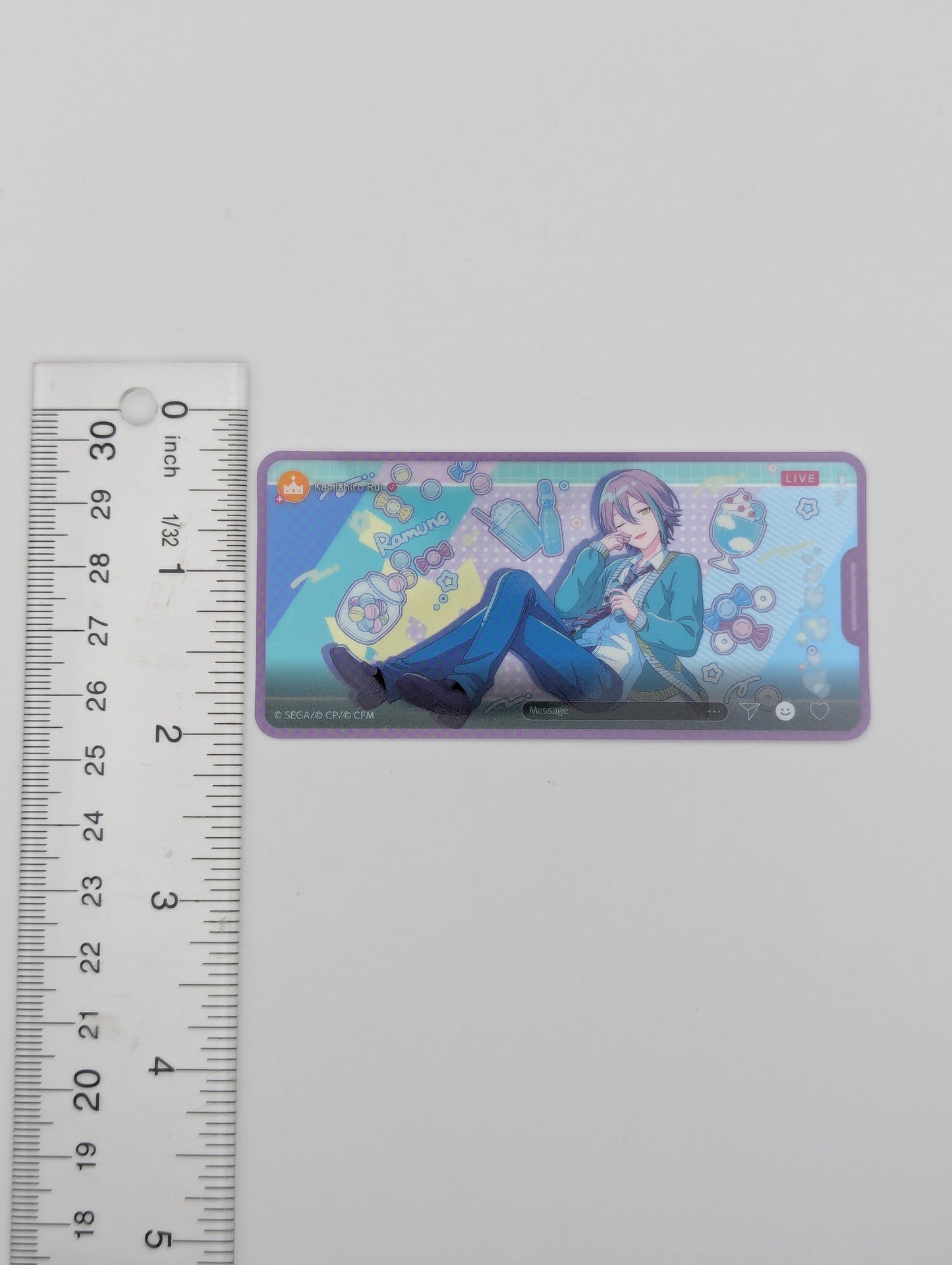 Rui Kamishiro Project Sekai Anniversary Birthday 2023-2024 Clear Memo Sticker