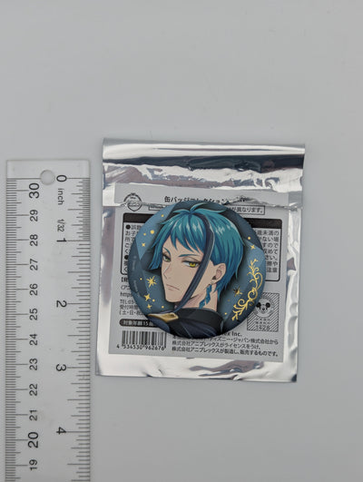 Jade Leech Twisted Wonderland Can Badge
