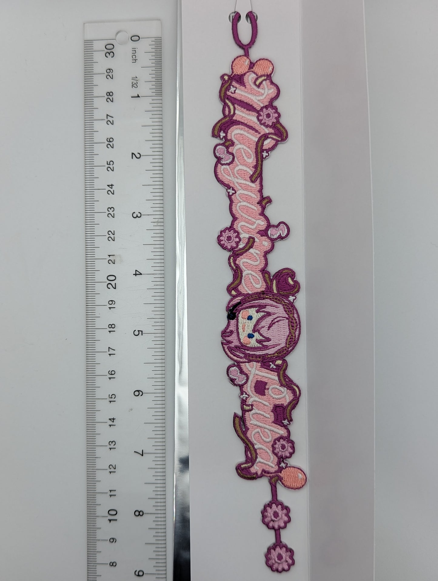 Megurine Luka Project Sekai 4th Anniversary Embroidered Bracelet