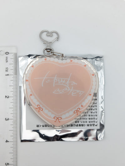 Midori Takamine Ensemble Stars CN Heart Cake Glitter Acrylic Keychain