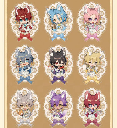 [PREORDER] CN Ensemble Stars Fox Tea Party Clear Cards Set B