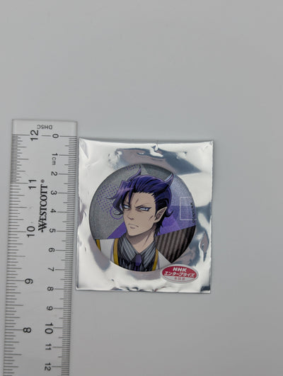 Naberius Kalego Welcome to Demon School / Mairimashita Iruma-kun Round1 ver. Can Badge
