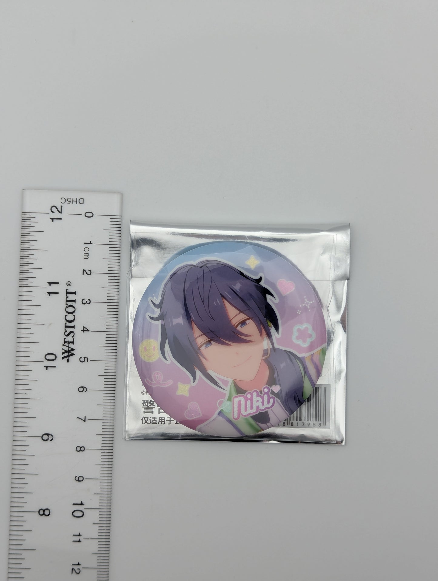 Niki Shiina Ensemble Stars CN Can Badge