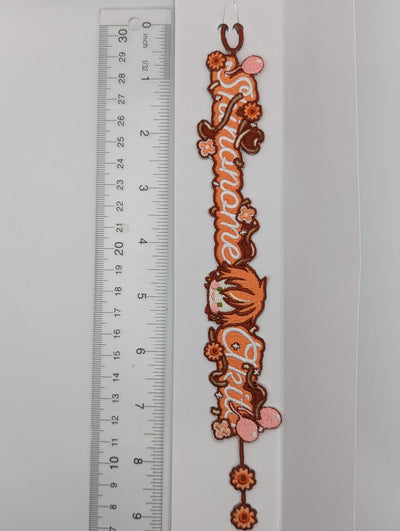 Akito Shinonome Project Sekai 4th Anniversary Embroidered Bracelet