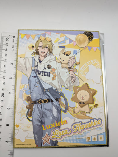 Luca Kaneshiro Nijisanji x IPSTAR Large Shikishi Board