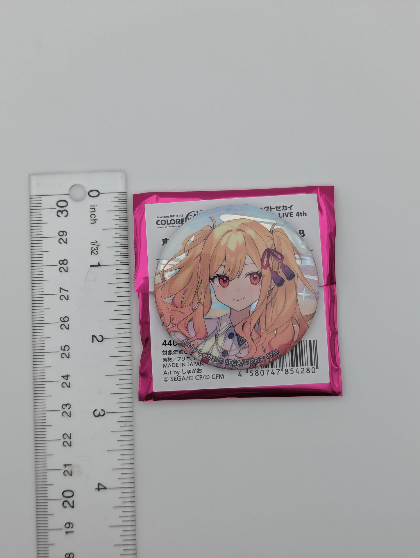 Saki Tenma Project Sekai COLORFUL LIVE 4th -Unison- Can Badge