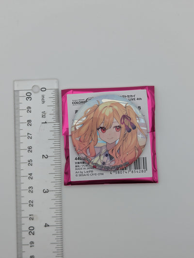 Saki Tenma Project Sekai COLORFUL LIVE 4th -Unison- Can Badge