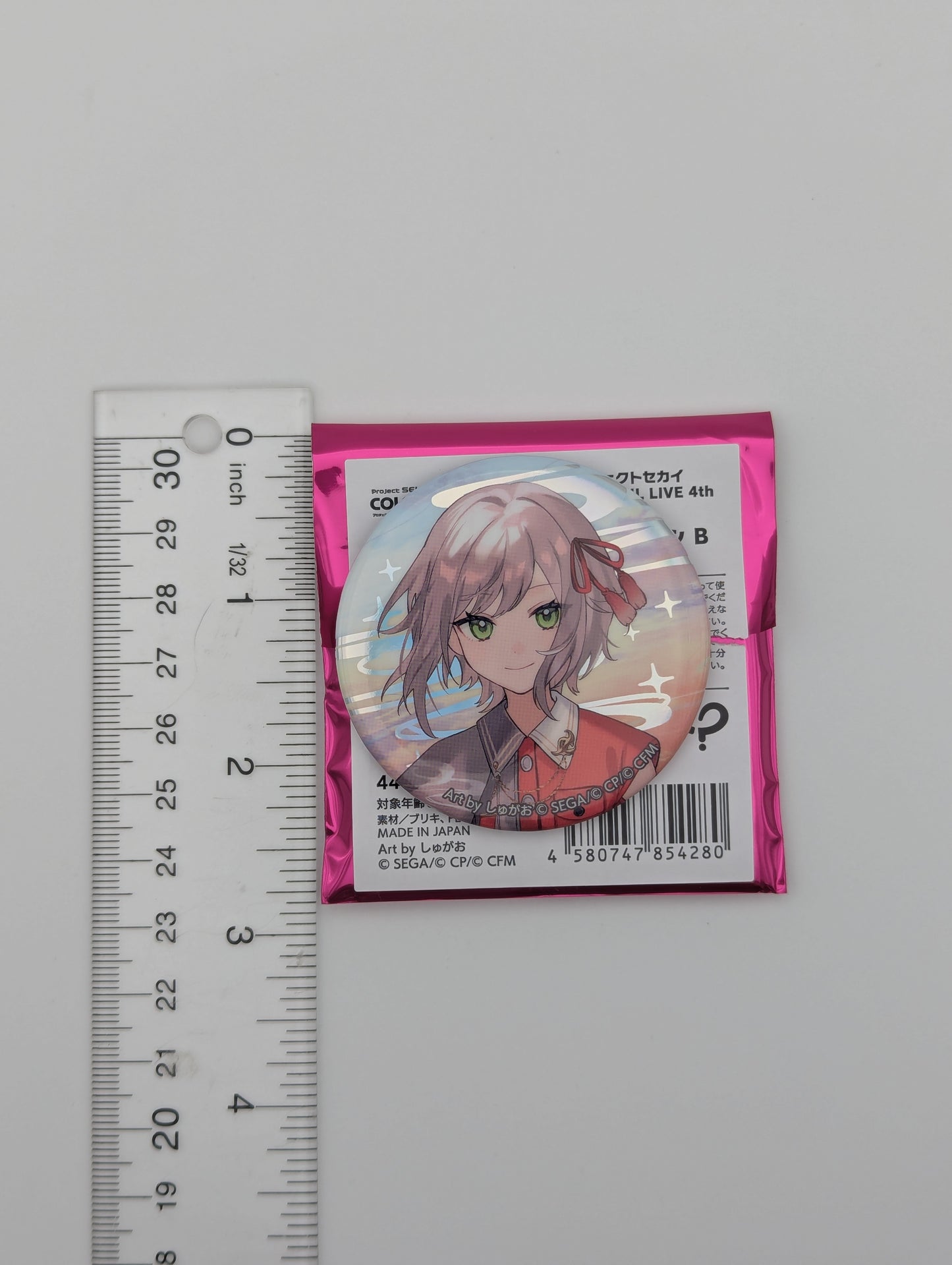 Shiho Hinomori Project Sekai COLORFUL LIVE 4th -Unison- Can Badge