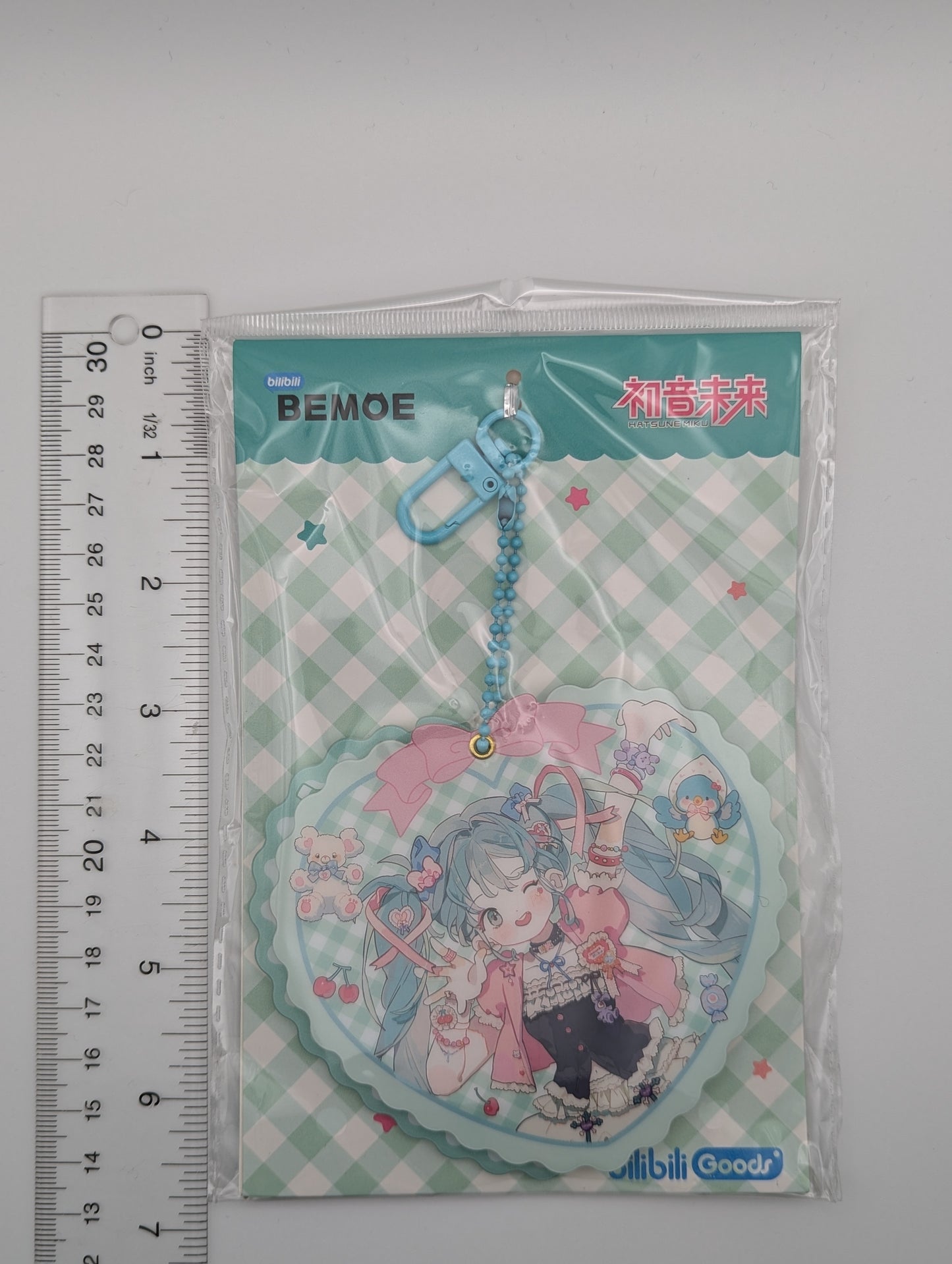 Hatsune Miku Vocaloid Sweetie Heart Mirror Keychain