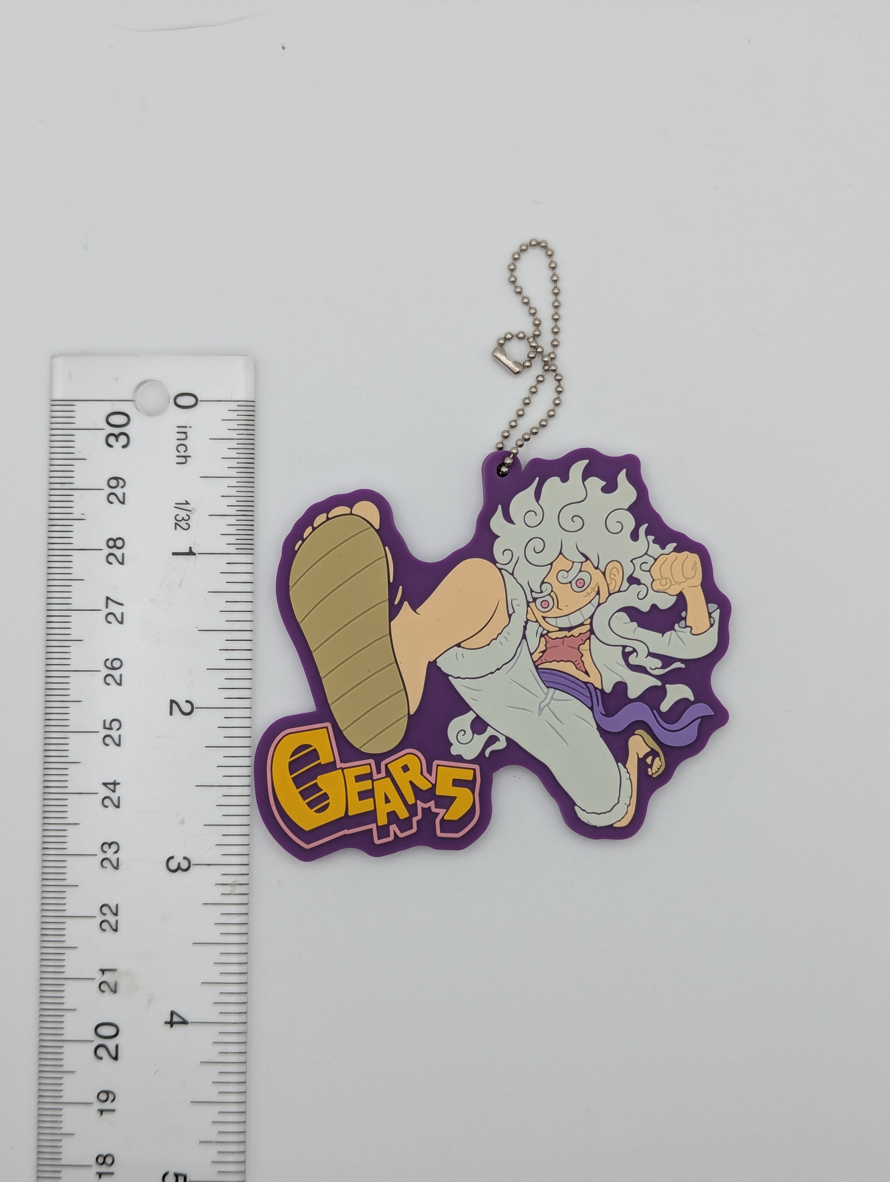 Monkey D. Luffy One Piece Rubber Keychain – Neiroh Sells