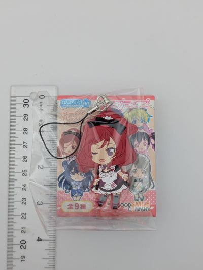 Maki Nishikino Love Live Nendoroid Plus Mogyutto "love" de Sekkin Chuu! Rubber Strap