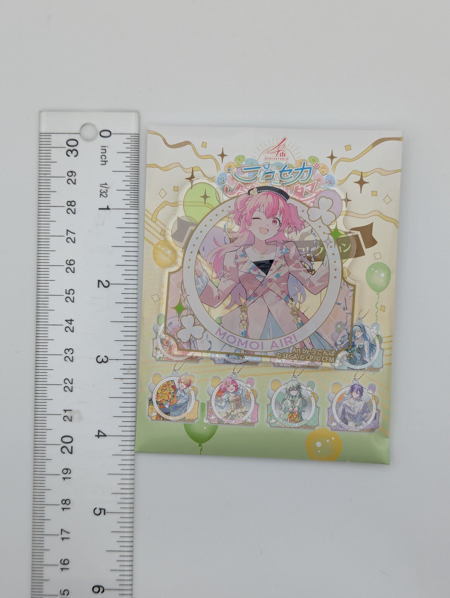 Airi Momoi Project Sekai 4th Anniversary Acrylic Keychain