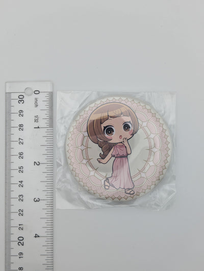 Ann Nina the Starry Bride Can Badge