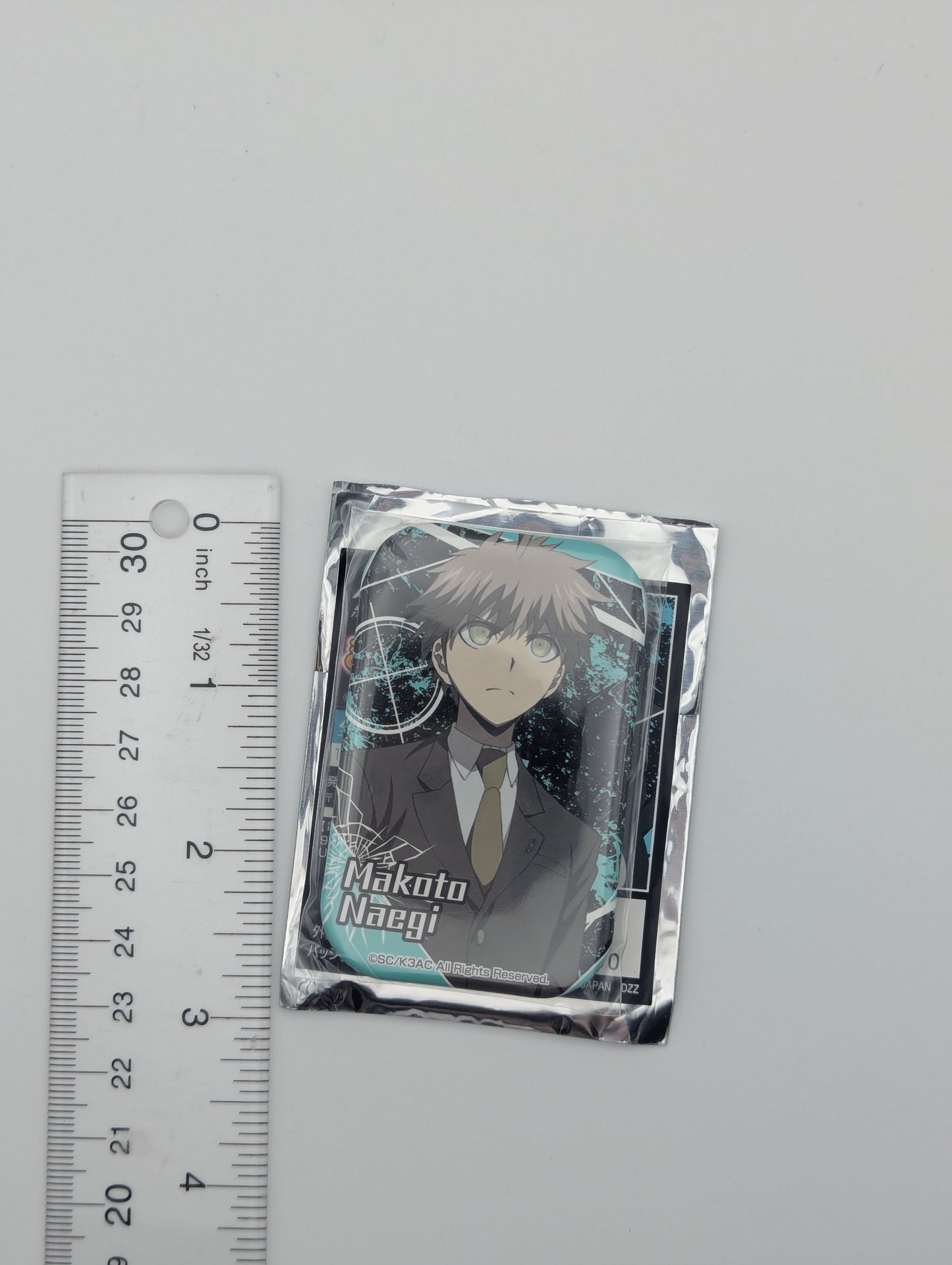 Makoto Naegi Danganronpa Can Badge
