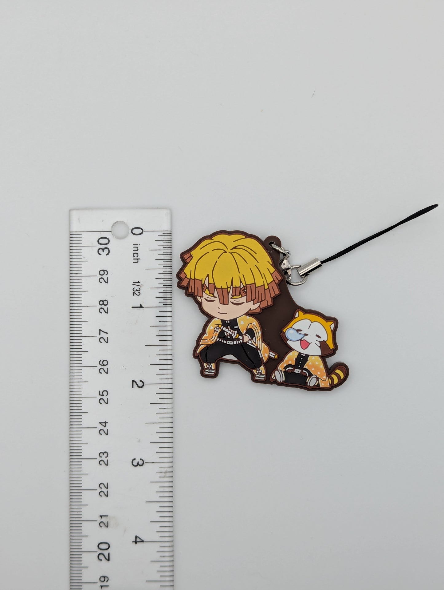 Zenitsu Agatsuma Demon Slayer Rubber Strap