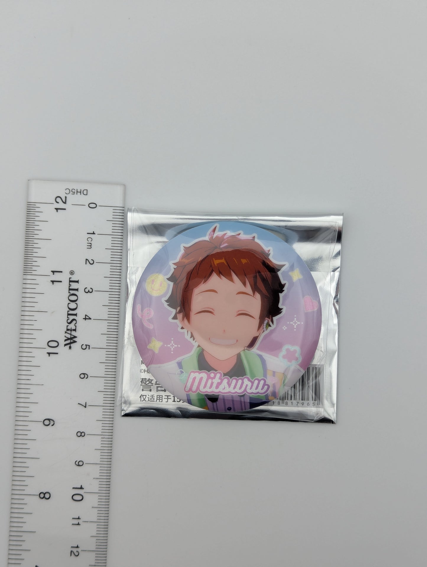 Mitsuru Tenma Ensemble Stars CN Can Badge