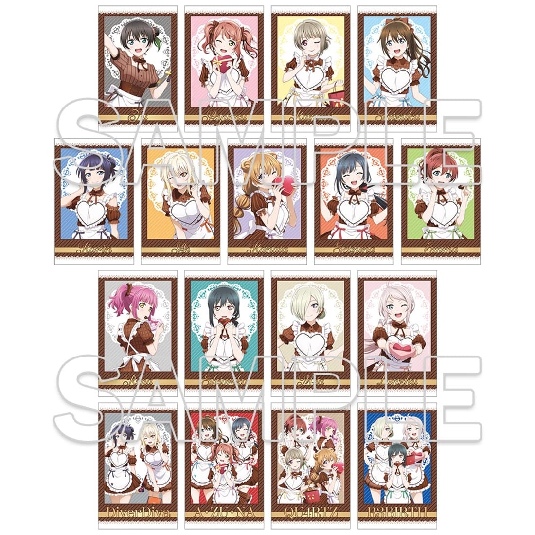 [PREORDER] Nijigasaki Love Live Valentine's POP UP Photocard Blind Bags